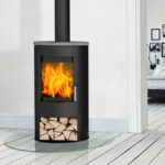 Fireplace Zaria Top Kaminofen Stahl Schwarz 6 kW – image 3