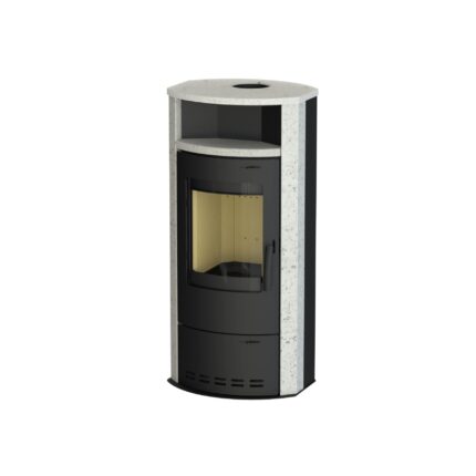Thermia Cumulus V4L Kaminofen Stahl Schwarz 7 kW – image 2