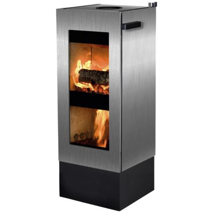 Xeoos Patagonia X5 Kaminofen Stahl Inox 5 kW – image 2