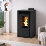 Interstoves Pelletofen Marina 8 Schwarz 7,4 kW – image 4