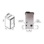 Interstoves Pelletofen Marina 8 Schwarz 7,4 kW – image 6