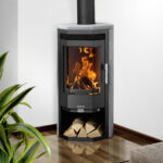Justus Usedom 5 D Dauerbrandofen 5,5 kW – Speckstein, Korpus Stahl Schwarz, mit Luftautomatik – image 8
