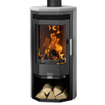 Justus Usedom 5 D Dauerbrandofen 5,5 kW – Speckstein, Korpus Stahl Schwarz, mit Luftautomatik – image 9