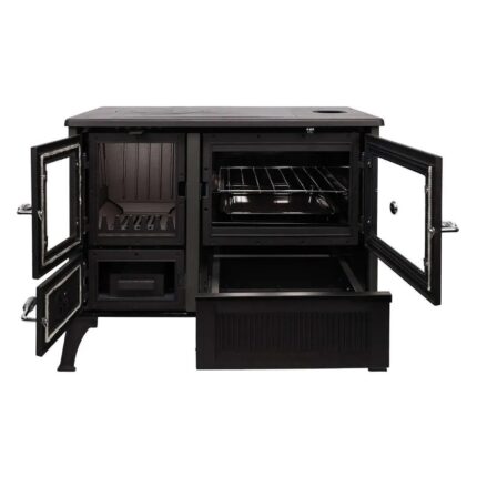 365 Cook Smart Küchenherd Gusseisen Rot emailliert 8 kW – image 2