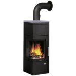 Justus Diego Wärme+ Kaminofen Schwarz 6 kW