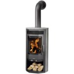 Justus Usedom 7 Kaminofen 7 kW – Speckstein, Korpus Gussgrau