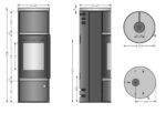 Oranier Arena W+ 2.0 Kaminofen 7 kW – image 6