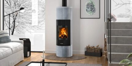Oranier Arkona W+ 2.0 Kaminofen Speckstein 7 kW – image 2