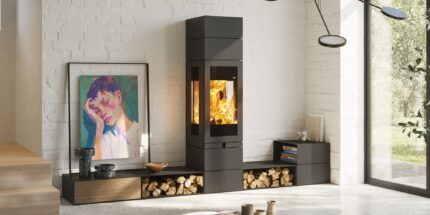 Skantherm Elements 400 3S 2.0 Kaminofen 8 kW – image 2