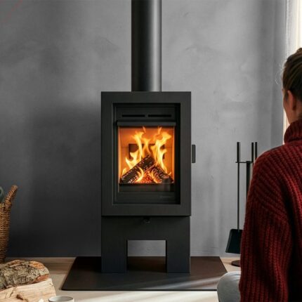 Wanders Ash Kaminofen mit Katalysator 5 kW