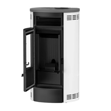 Sannover Flavia 9.5 Pelletofen Weiß 9 kW – image 2