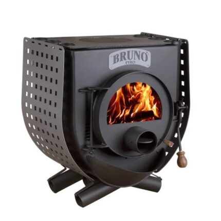 Bruno Werkstattofen Pyro I 13 kW mit Herdplatte inkl. Seitenverkleidung Quattro