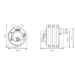 Bruno Werkstattofen Mini I 6 kW inkl. Seitenverkleidung Quattro – image 6