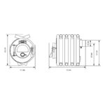 Bruno Werkstattofen Mini II 9 kW inkl. Seitenverkleidung Quattro – image 7