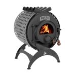 Bruno Werkstattofen Mini II 9 kW inkl. Untergestell Klassik & Seitenverkleidung Quattro