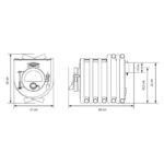 Bruno Werkstattofen Mini III 12 kW mit Herdplatte – image 8