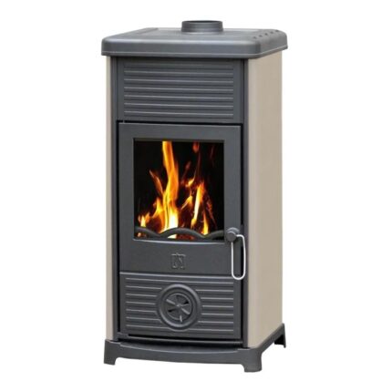Plamen Maestral N Werkstattofen mit Herdplatte Creme 6,5 kW