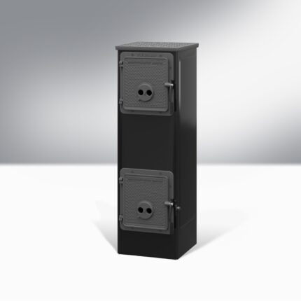 Thorma Werkstattofen Kerpen II AT Stahl Schwarz 5 kW