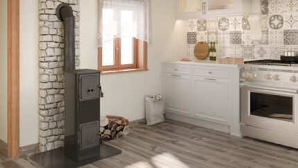 Thorma Werkstattofen Kerpen II AT Stahl Schwarz 5 kW – image 2