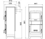 Wamsler Werkstattofen RH8F mit Kochfunktion Lavendel 8 kW – image 7