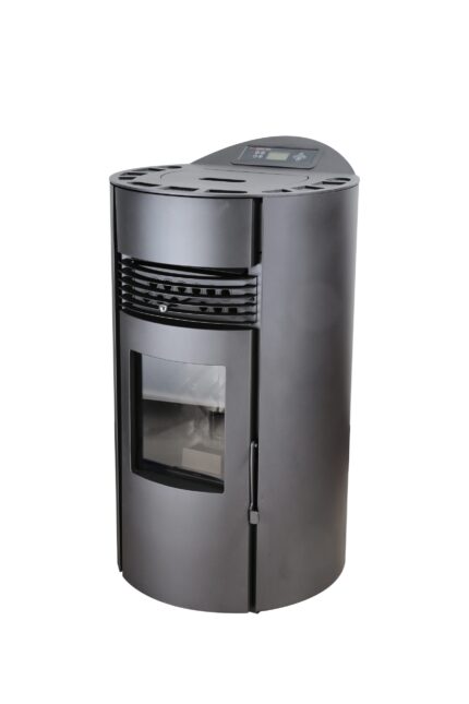Schenger HP51-R Pelletofen 8,8 kW – Schwarz, mit WLAN und Timer – image 2