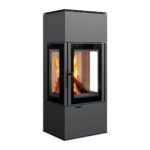 Kratki Thor View Kaminofen 8 kW – Stahl Schwarz
