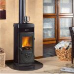 La Nordica Super Junior Kaminofen mit Kochplatte 5 kW – Schwarz – image 2