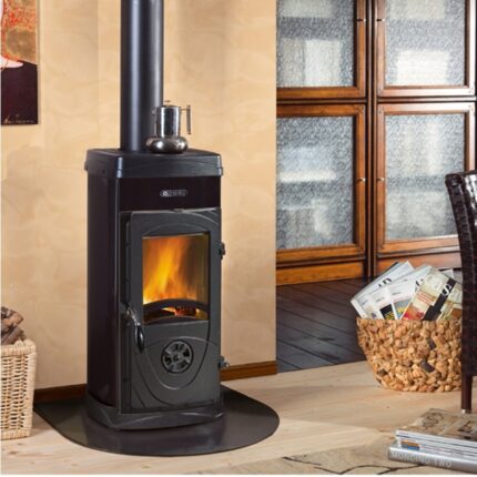 La Nordica Super Junior Kaminofen mit Kochplatte 5 kW – Schwarz – image 2