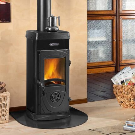 La Nordica Super Junior Lean Kaminofen 5,7 kW – Schwarz – image 2