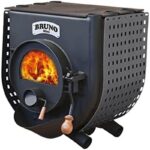 Bruno Werkstattofen Mini I 6 kW mit Herdplatte inkl. Seitenverkleidung Quattro